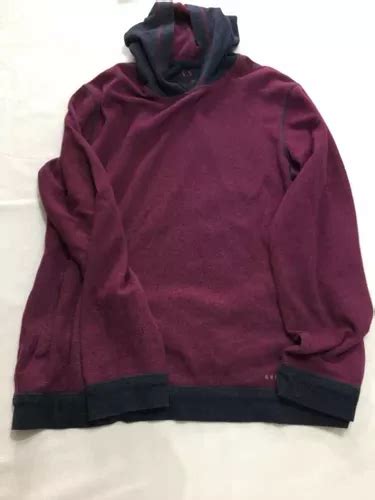 sudadera armani exchange roja